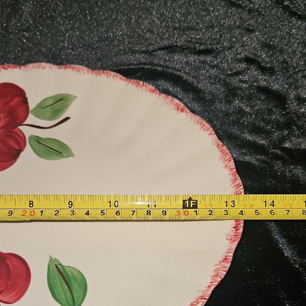 Blue Ridge Southern Pottery Platter - Picture 4 of 5